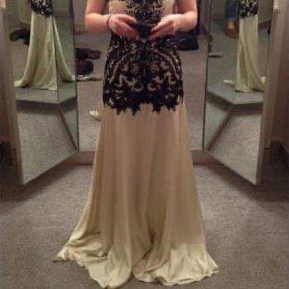 Sue Wong Nocturne Embroidered Dress - Picture 2 of 6